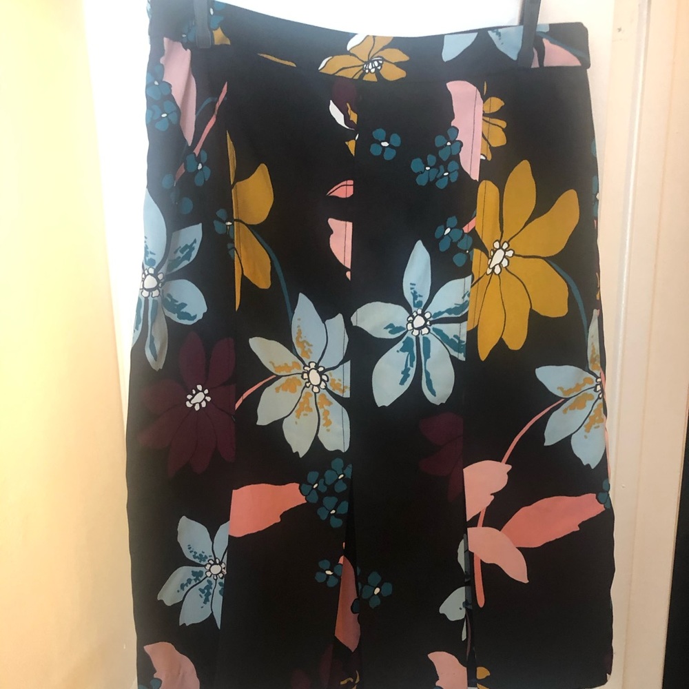 Floral Print Skirt